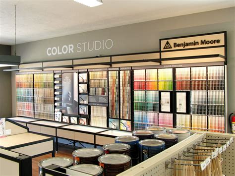 Retailers who have made an exclusive commitment to the brand and offer a comprehensive line of Benjamin Moore paints and stains. . Benjamin and moore paint stores